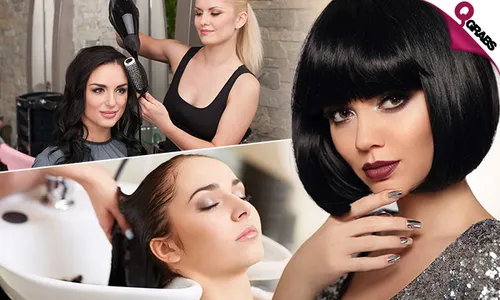 Trendy Haircut + Hair Wash + Blow-Dry!